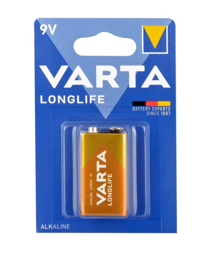 Varta 4122 Longlife 9V Pil 1li