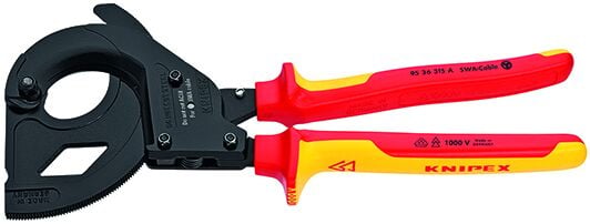 Knipex 95 36 315A Cırcır Mek. VDE Kablo Kesme