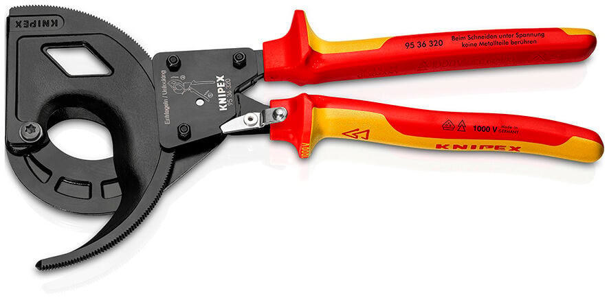 Knipex 95 36 320 Cırcır Mek. VDE Kablo Kesme