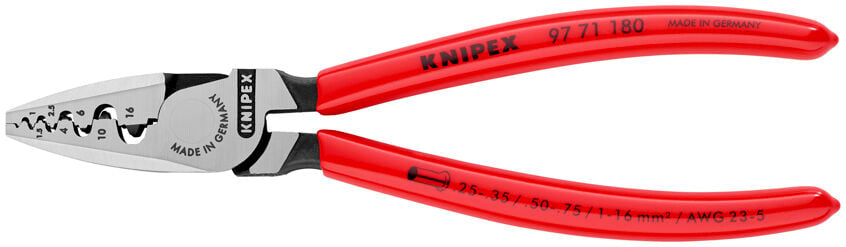 Knipex 97 71 180 Yüksük Sıkma Pensesi