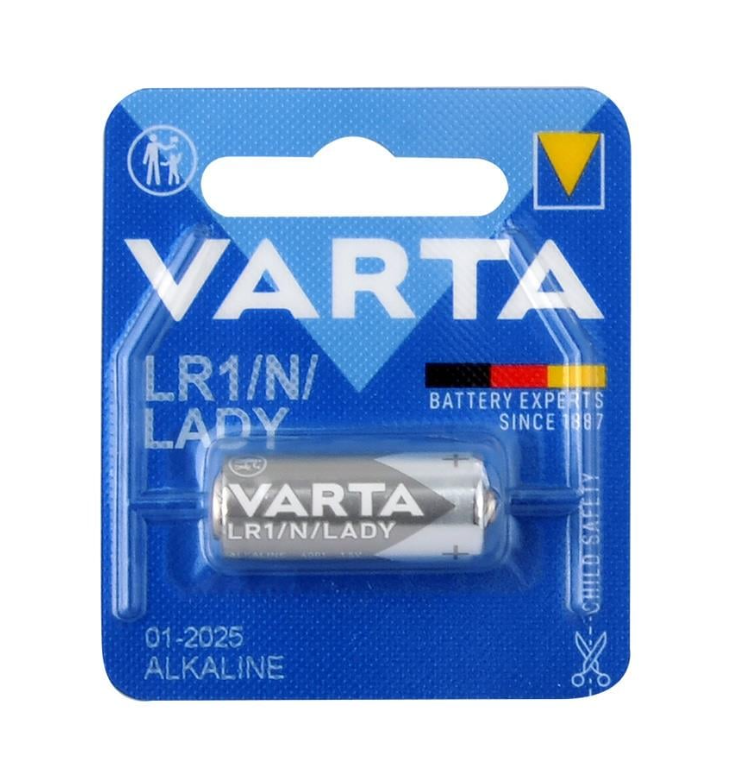 Varta 4001 LR1 N Size 1.5V Alkaline Pil 1li