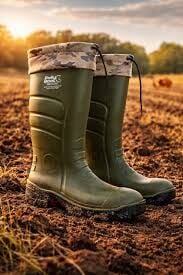 PollyBoot O4  Boğazlı K.HAKİ/Siyah NO:39 Uzun