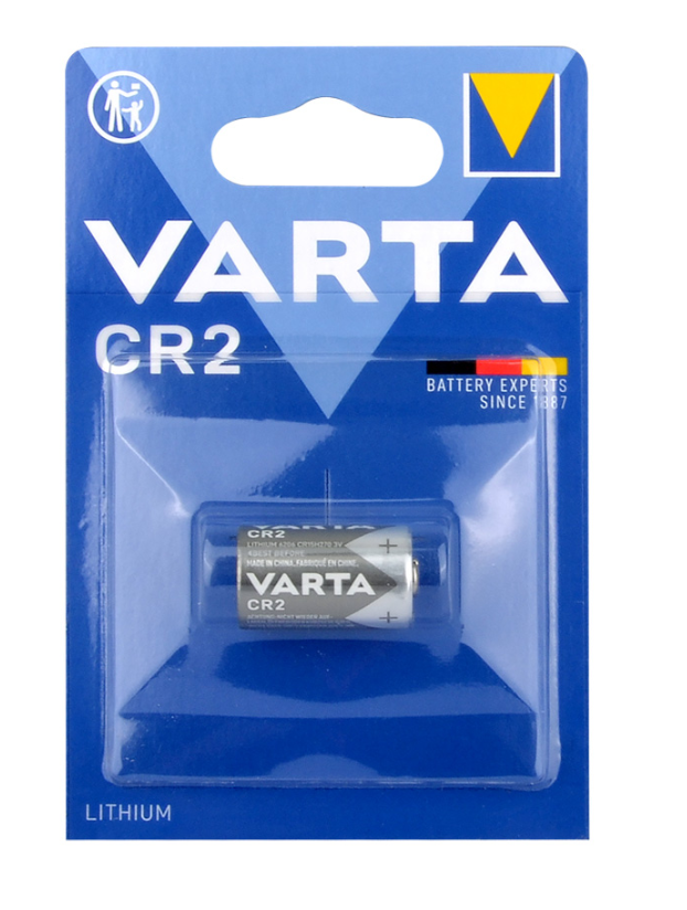 Varta 6206 CR2 Lithium 3 V Pil 1li