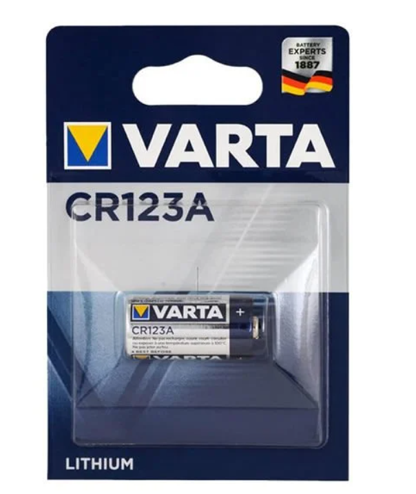 Varta 6205 CR 123A 3V Lithium Tekli Pil