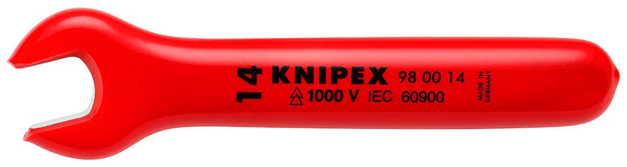 Knipex VDE İzoleli̇ Tek Ağiz Anahtar 9 mm