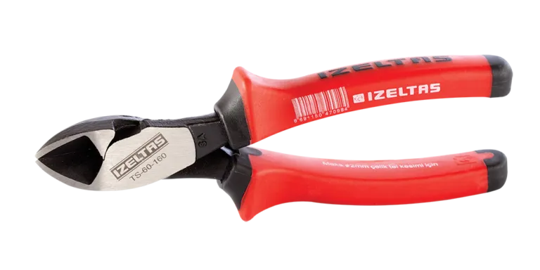 İzeltaş Yan Keski Ağır Tip (Çelik Tel İçin) 160mm  İzeltaş