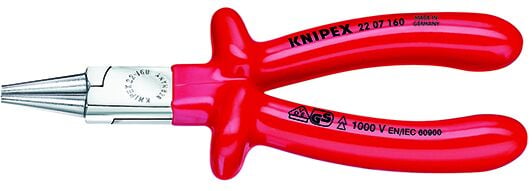 Knipex 22 07 160 Vde Yuvarlak Uçlu Kargaburun
