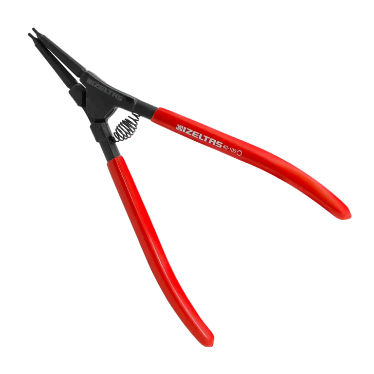 Dış Segman Pense (Düz) Yaylı 140Mm  İzeltaş