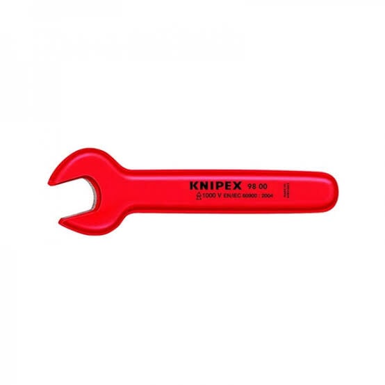 Knipex VDE Izoleli Tek Agiz Anahtar 3/4 İnç