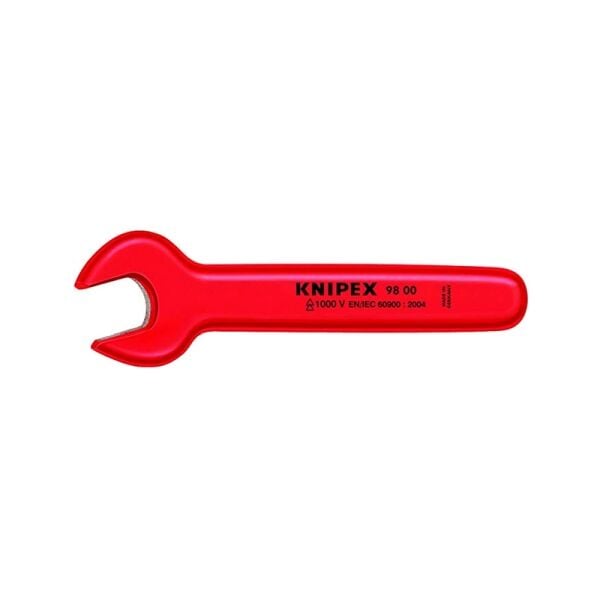 Knipex VDE Izoleli Tek Agiz Anahtar 5/16 İnç