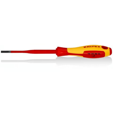 Knipex VDE İzoleli̇ Düz Uçlu Tornavi̇da 4*100 mm