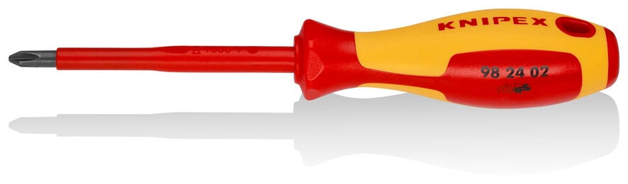 Knipex 982402 VDE Yıldız Tornavida PH2 × 100 mm