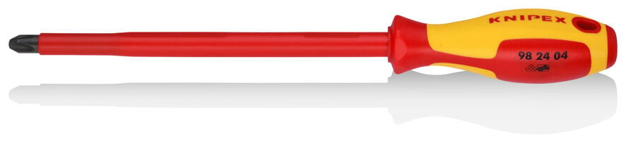 Knipex VDE İzoleli̇ Yildz Uçlu Tornavi̇da Ph4*200