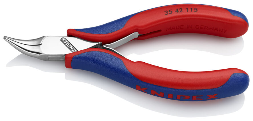 Knipex 35 42 115 Elektronıkçı Egrı Kargaburun