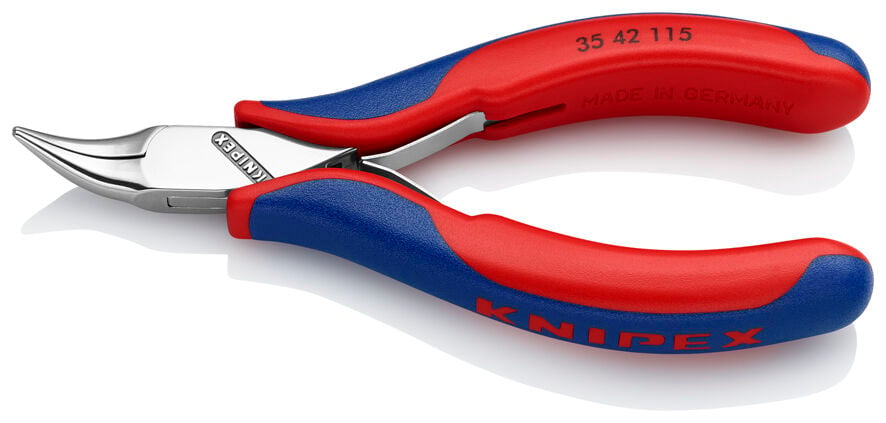 Knipex 35 42 115 Elektronıkçı Egrı Kargaburun