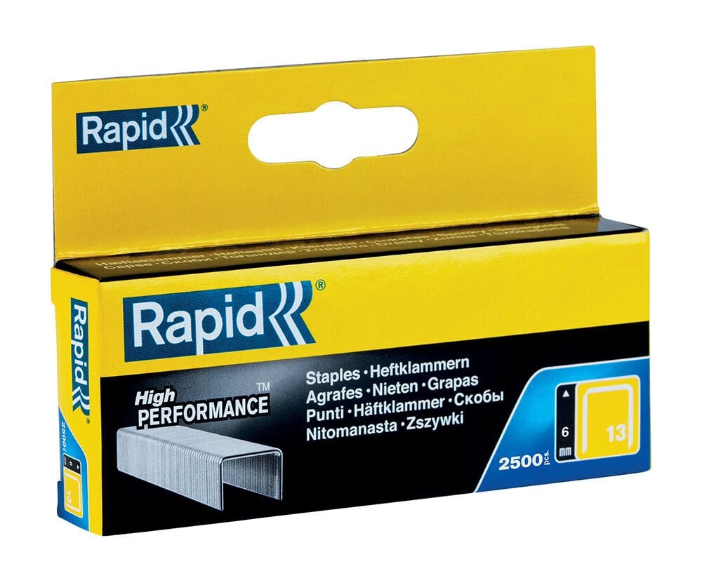 Rapid No: 13 / 6 mm İnce Tel Zımba Teli 2500lü (RAP13625M)