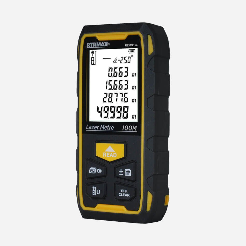 Yeşil Lazer Metre 100mt
