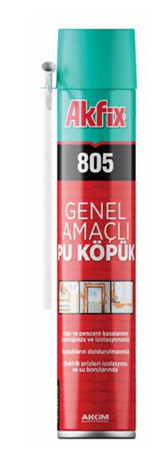 Akfix Poliüretan Köpük Pipetli 750ML