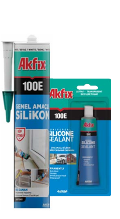 Akfix 100E Genel Amaçlı Slikon
