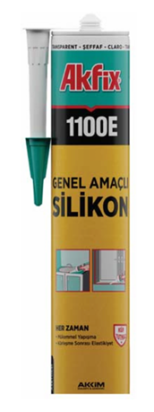 Akfix 1100E Genel Amaçlı Slikon 280ml