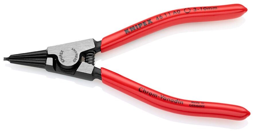 Knipex 46 11 A0 Düz Dis Segman Pensi