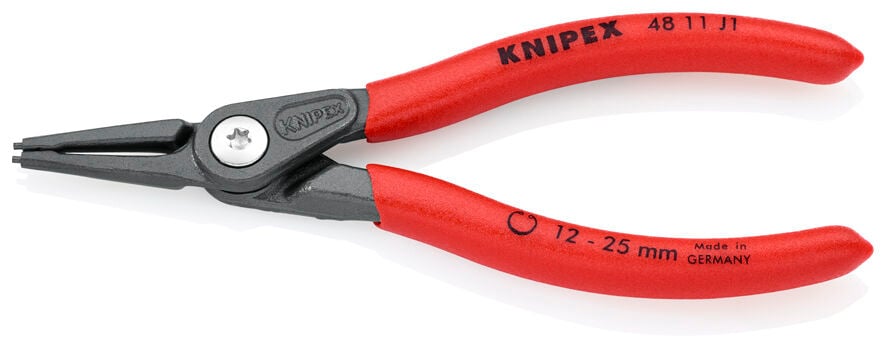 Knipex 48 11 J1 Agir Hizmet Düz İç Segman Pensi