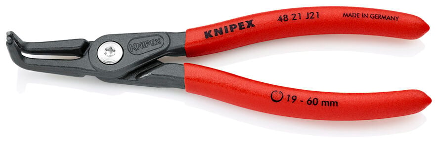 Knipex 48 21 J21 Agr Hzmet Egri İç Segman Pensi