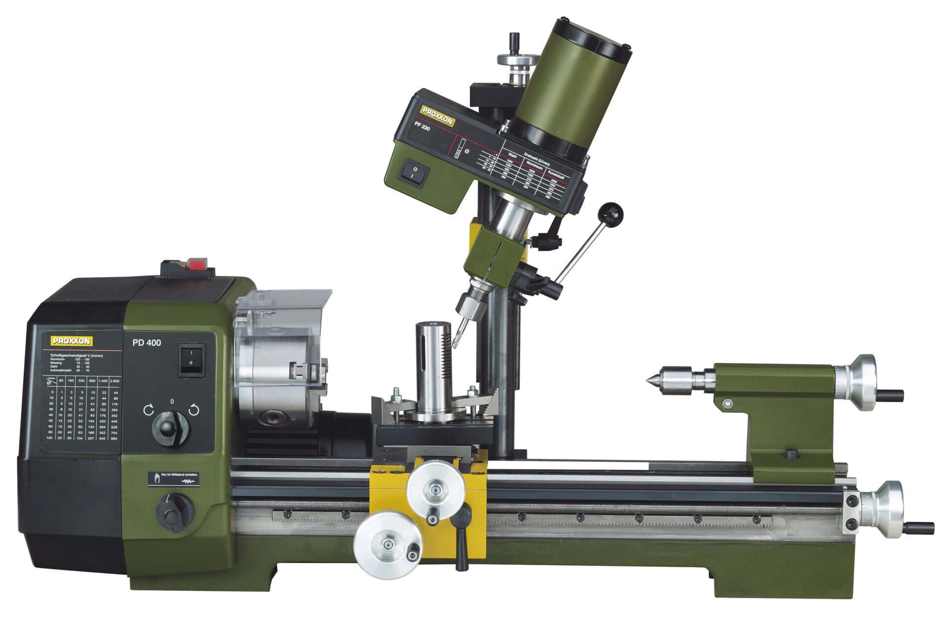 Proxxon 24104 PF 230 Matkap ve Freze Düzeneği