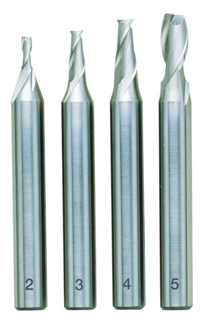 Proxxon 24610 Freze Uç Seti 2–5 mm 4 Parça