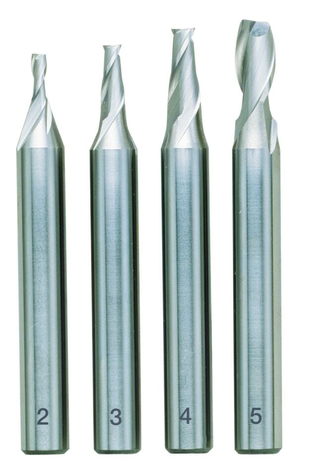 Proxxon 24610 Freze Uç Seti 2–5 mm 4 Parça