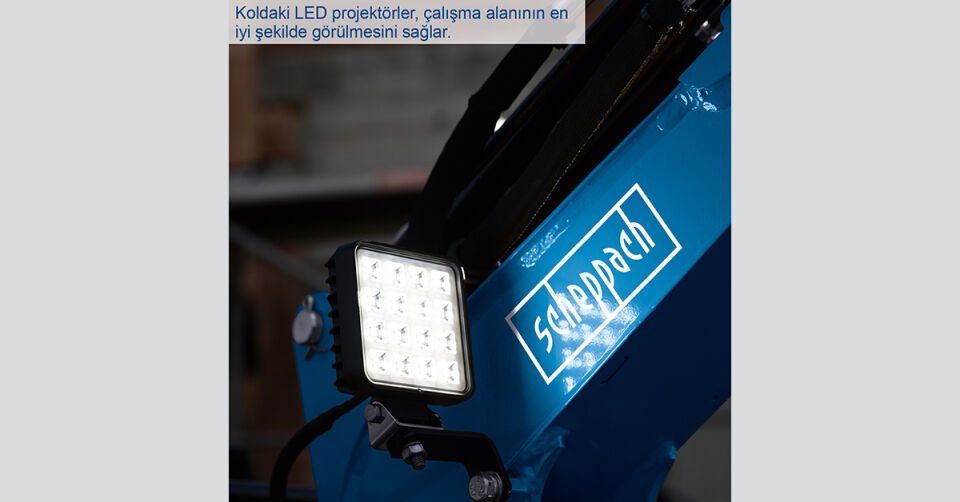 Scheppach Mini Ekskavatör EXC815