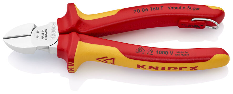 Knipex 70 06 160 T Asma Halkalı Yan Keski (Vde)