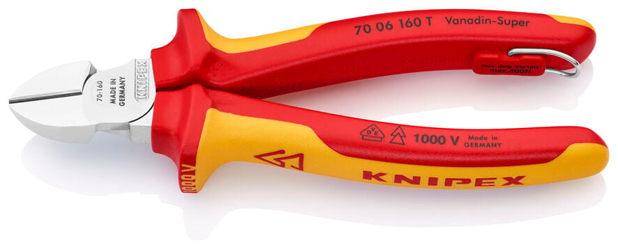 Knipex 70 06 160 T Asma Halkali Yan Keski (vde)