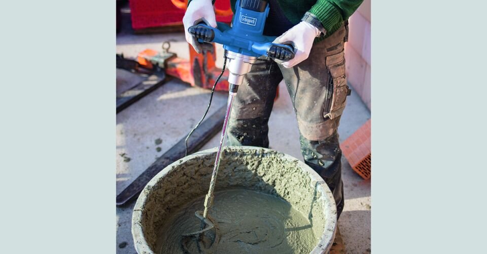 Scheppach Boya ve Alçı Karıştırıcı PM1400