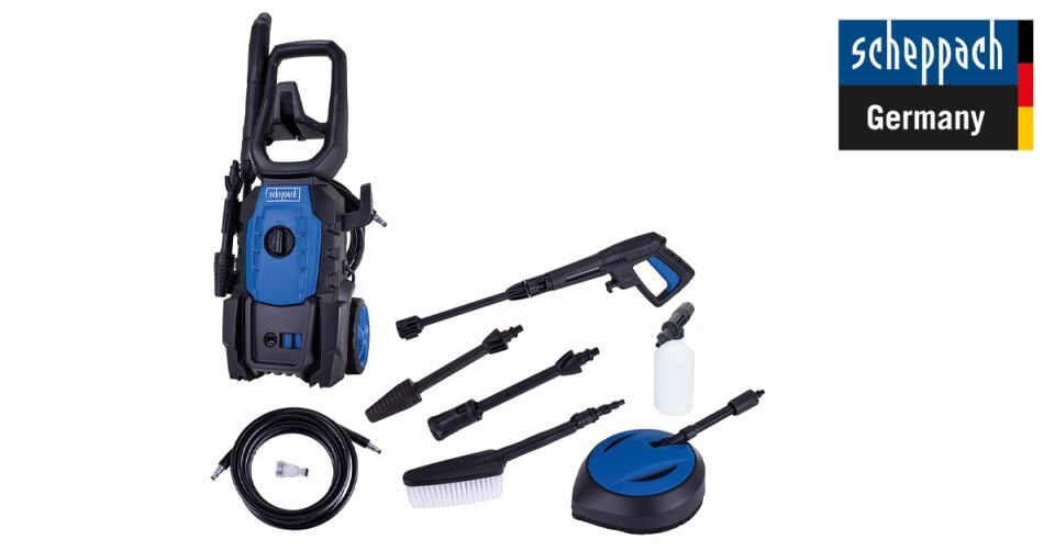 Scheppach Basınçlı Yıkama Makinesi HPC1600-Kit
