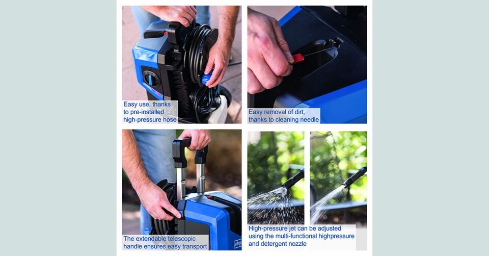 Scheppach Basınçlı Yıkama Makinesi HCE3000