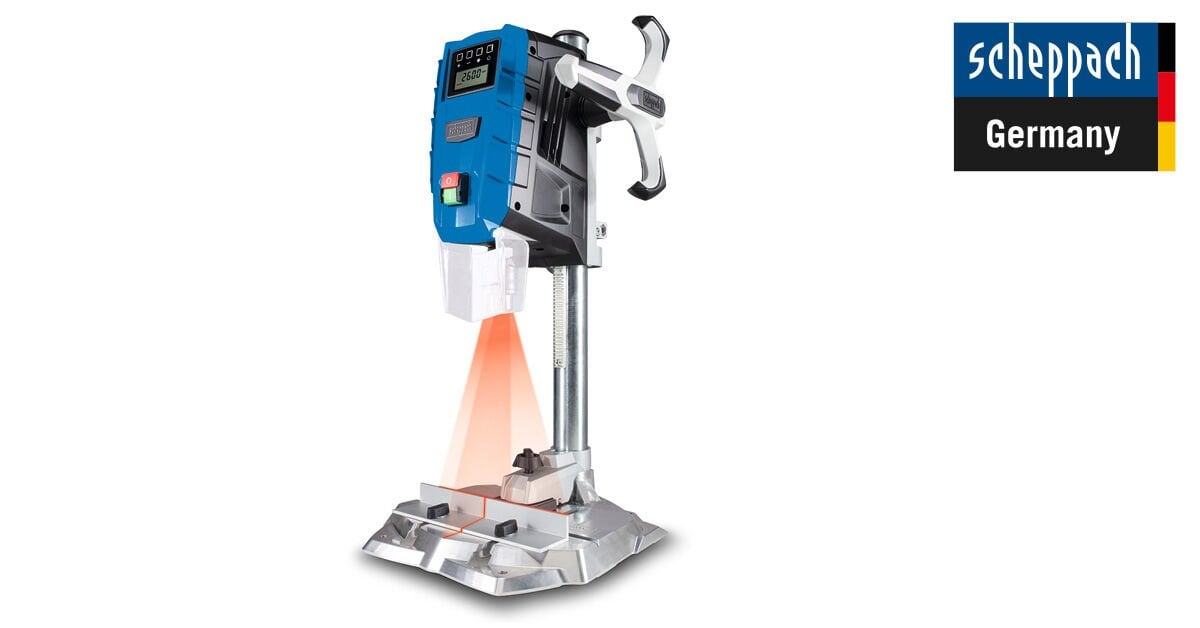 Scheppach Tezgah Tipi Sütunlu Dijital Matkap DP55