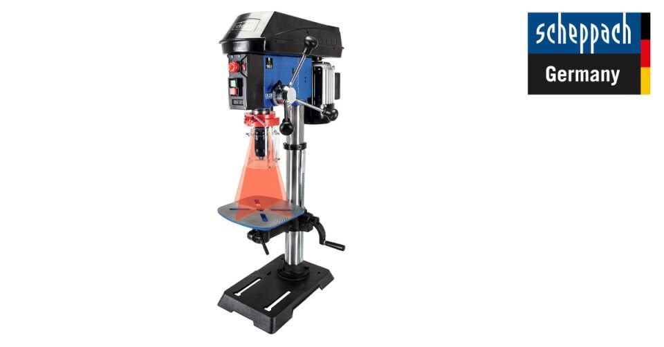 Scheppach Tezgah Tipi Sütunlu Dijital Matkap DP18 VARİO