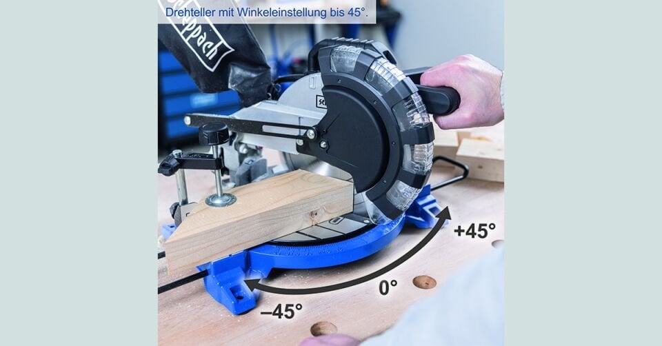 Scheppach Gönye Kesme Makinesi HM210L