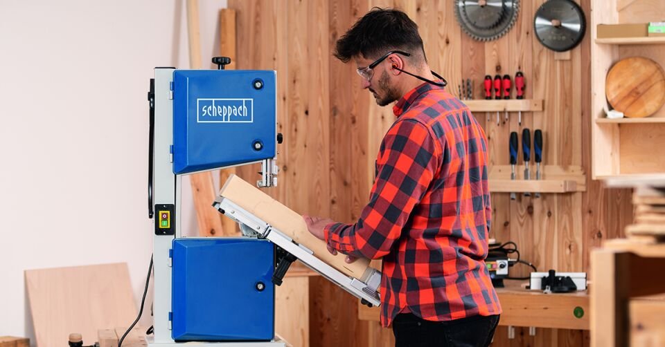 Scheppach Şerit Testere HBS261