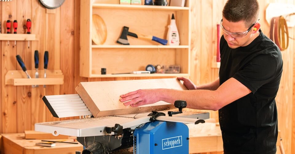 Scheppach Planya Kalınlık Makinesi HMS1070