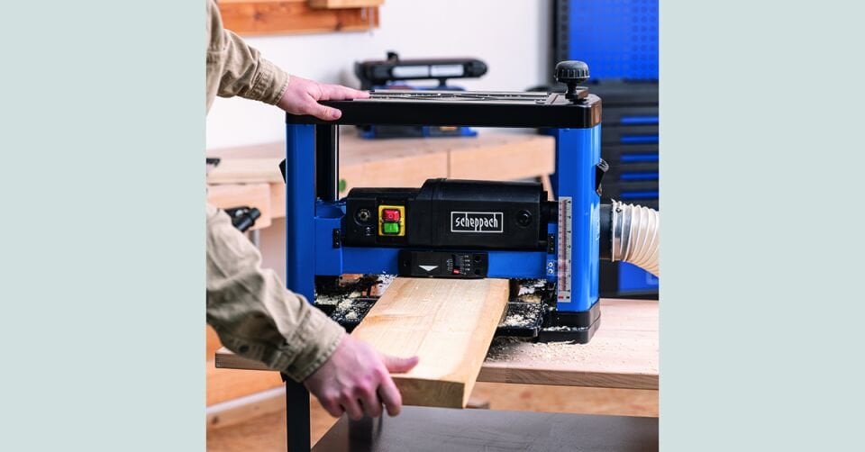 Scheppach Planya Kalınlık Makinesi PLM1800