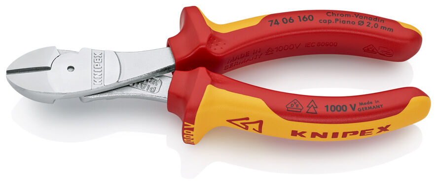 Knipex 74 06 160 Agır Hızmet Vde Yan Keskı