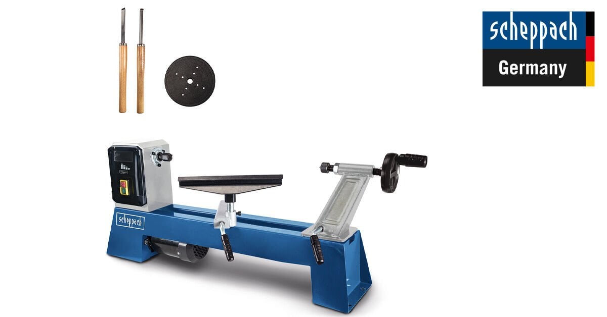 Scheppach Ahşap Torna Tezgahı DM500T