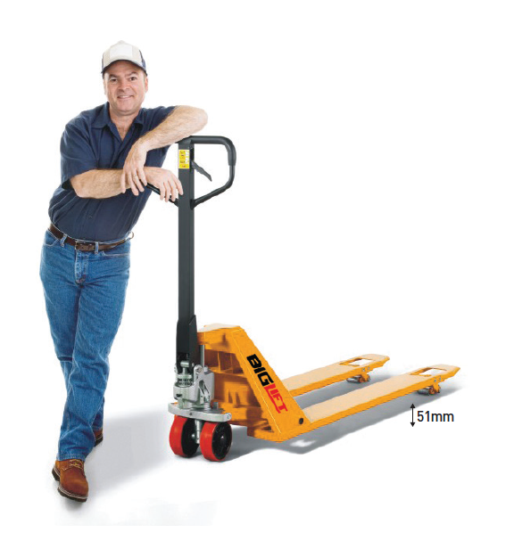 BigLift RM-AC-Low-51 mm Alçak Şase Transpalet