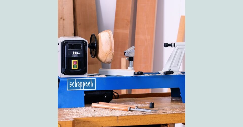Scheppach Ahşap Torna Tezgahı DM500T
