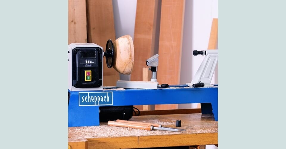 Scheppach Ahşap Torna Tezgahı DM500T