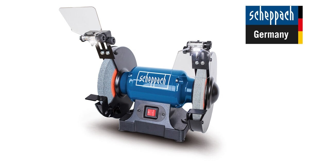Scheppach Çift Taş Motoru SM200L