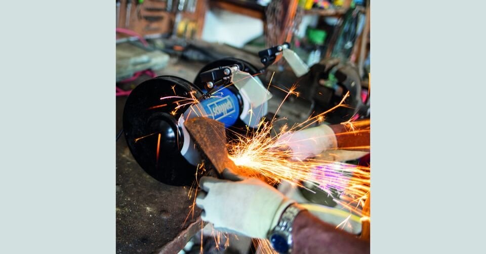 Scheppach Çift Taş Motoru SM200 L