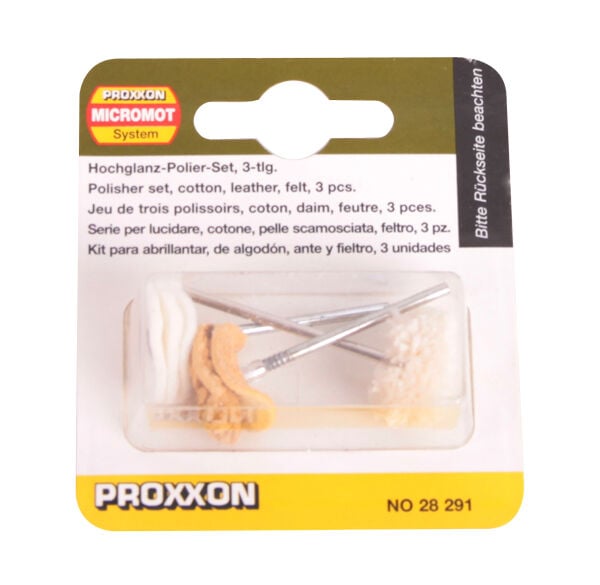 Proxxon 28291 Yün Polisaj Seti 2,35 mm